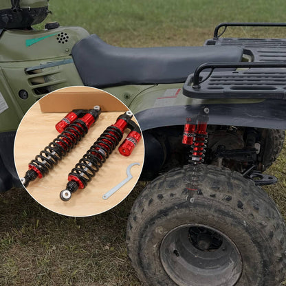 Solidspare ADJUSTABLE REAR AIR SHOCKS FOR POLARIS SPORTSMAN 400 450 500 570 600 700 800 850
