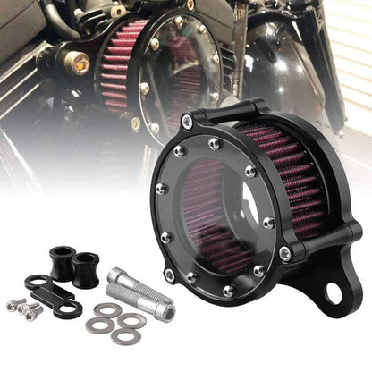 Solidspare Air Cleaner Intake Filter Kit For Harley Sportster 883 1200 88-22 Iron 883 09-22