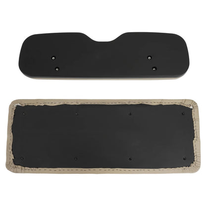 Solidspare Rear Tan Golf Cart Seat Bottom Back Cushion For EZGO TXT,RXV,ST,ST Sport,Valor