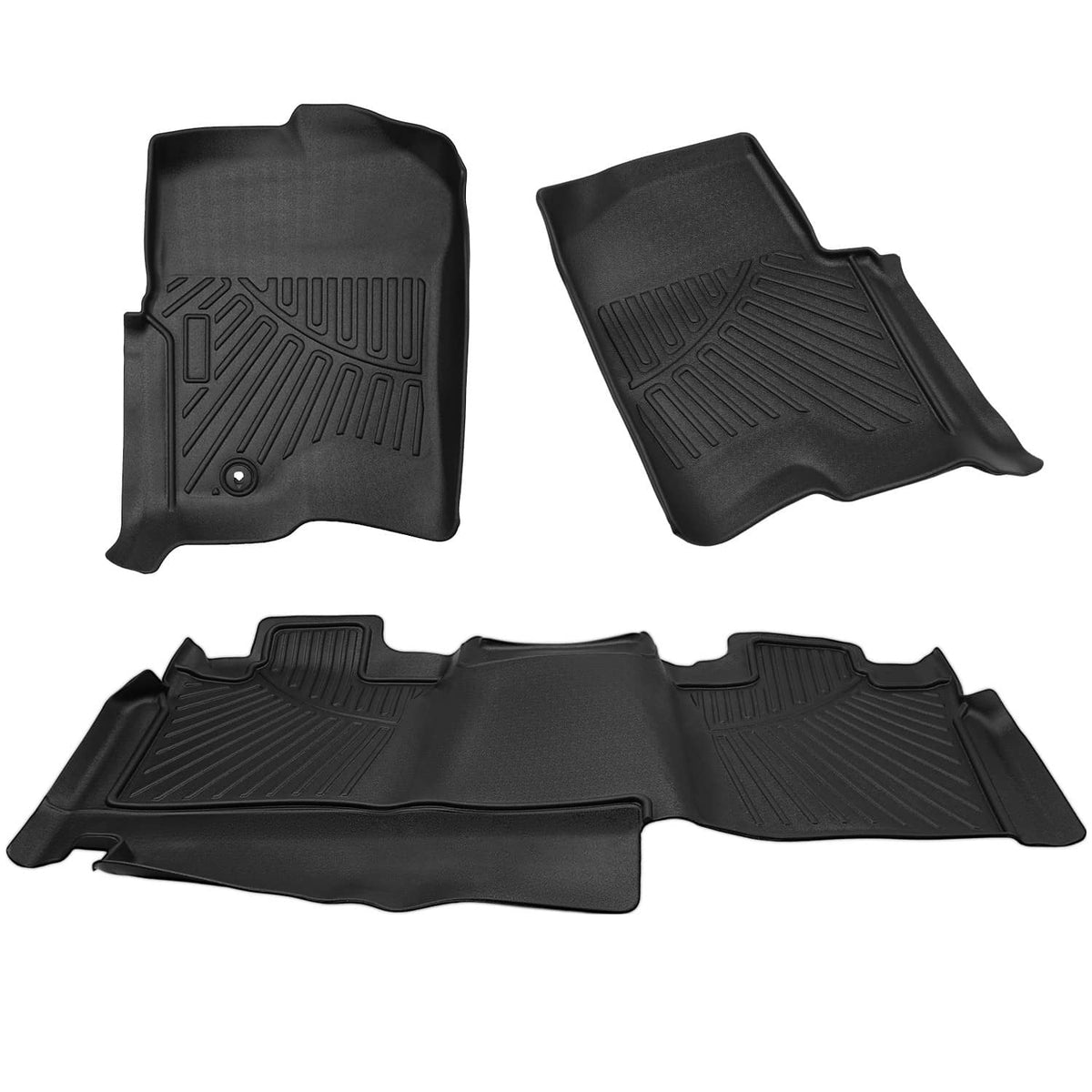 Solidspare Floor Mats Liners For Ford F150 F-150 Super Crew Cab 2004 2005 2006 2007 2008