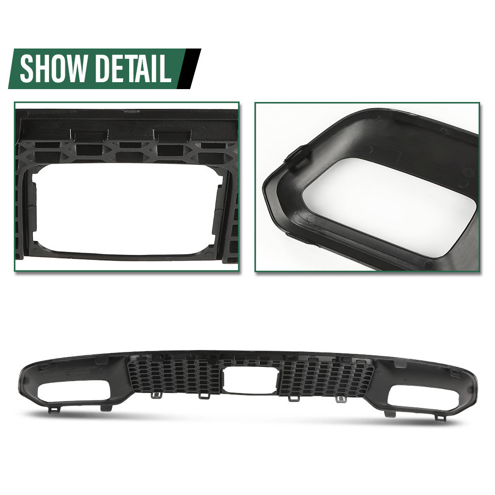Solid Spare Front Lower Bumper Grille Grill Fit For 2016-2022 Jeep Grand Cherokee 68310774AB