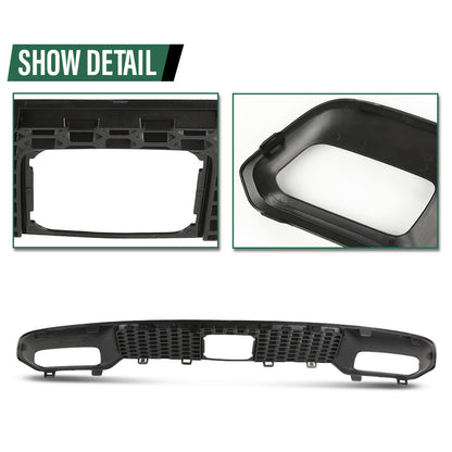 Solid Spare Front Lower Bumper Grille Grill Fit For 2016-2022 Jeep Grand Cherokee 68310774AB