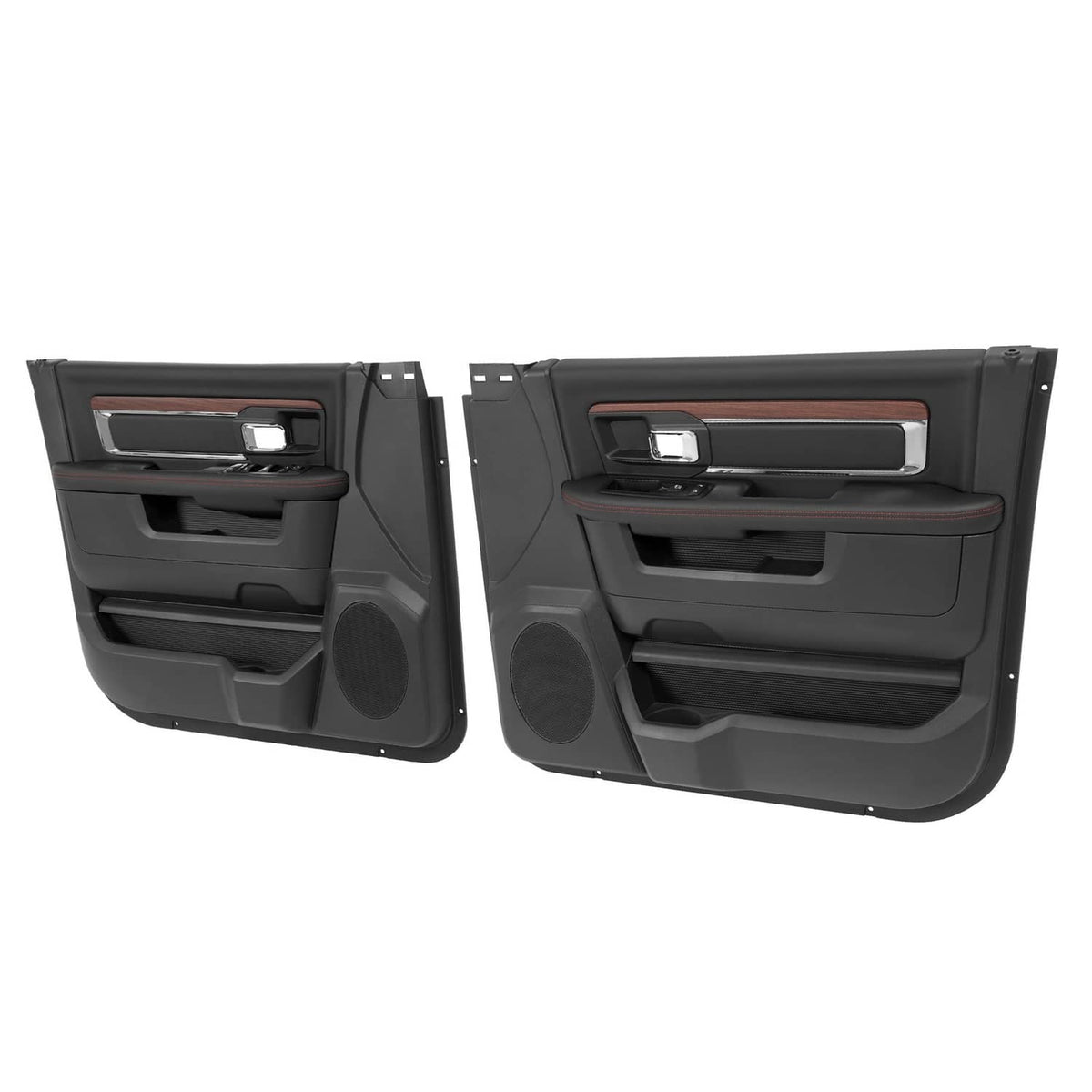 Solid Spare For 2013-2018 Dodge Ram 1500 2500 3500 Inner Door Panels Driver & Passenger Side