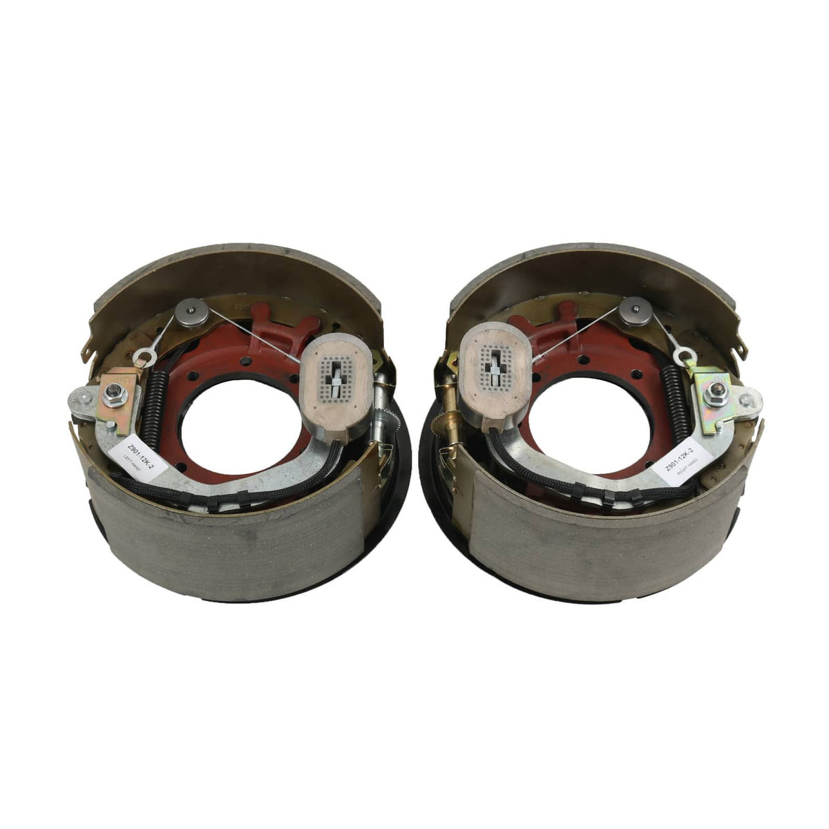 Solidspare NEW 4pcs 12-1/4x5" 12K 15K Electric Backing Plate Trailer Brake Fits Dexter 5"
