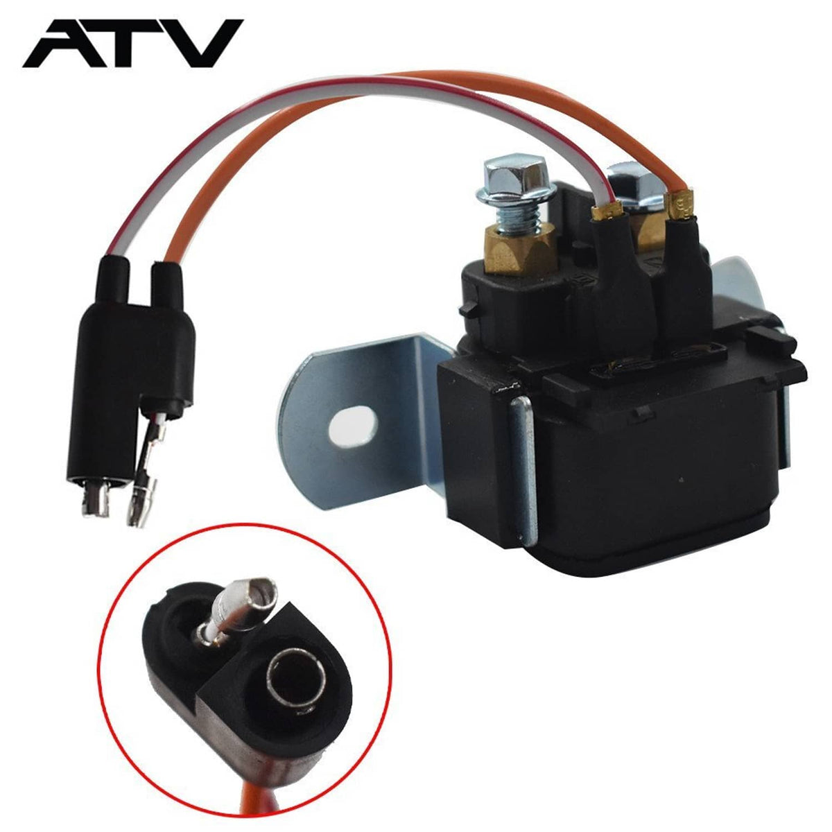 Solidspare Generic Starter Relay Solenoid For ATV 2003-2006 Polaris Predator 500