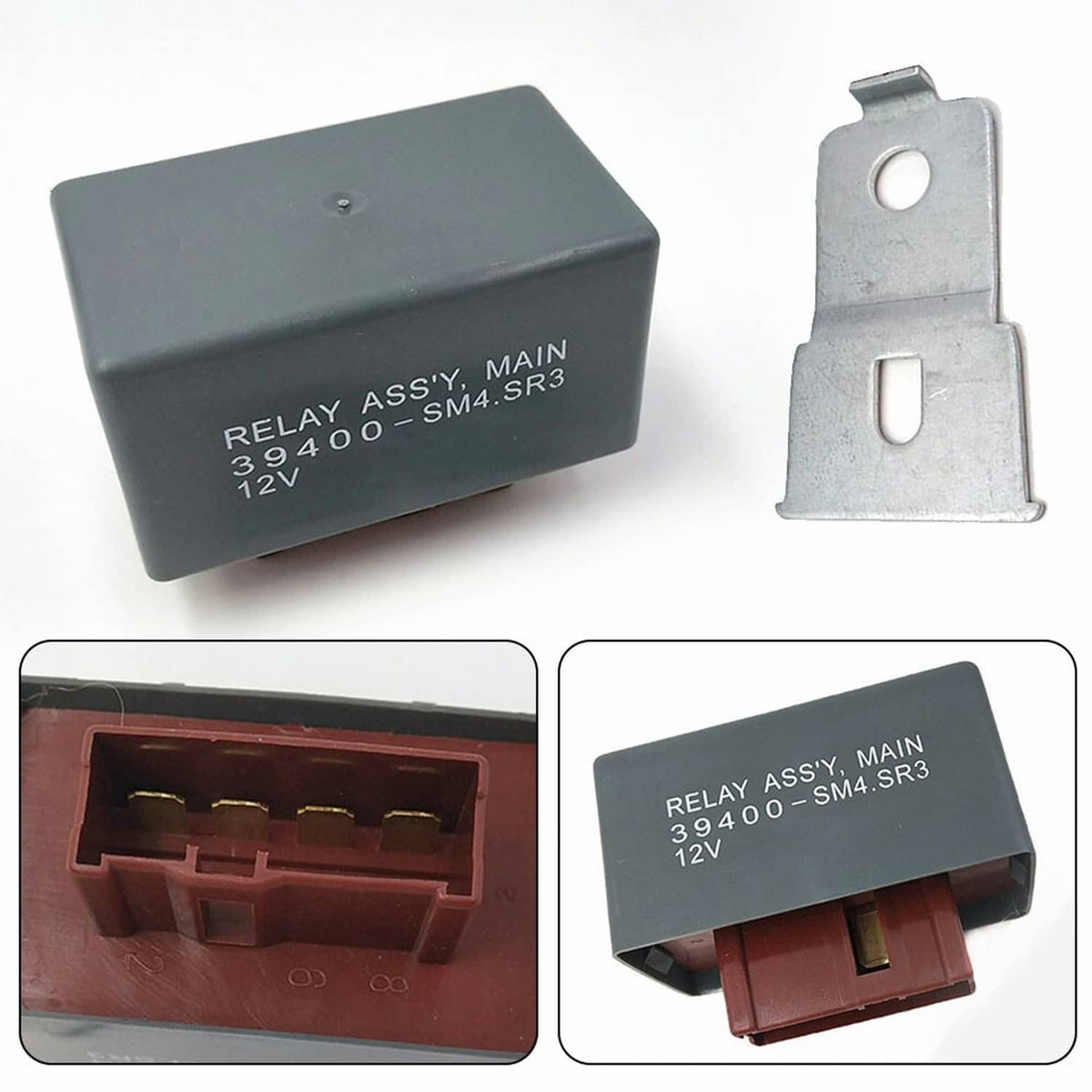 Solid Spare Fuel Pump Main Relay for Acura Integra 94-01 Honda Civic-del Sol 92-00 CR-V US