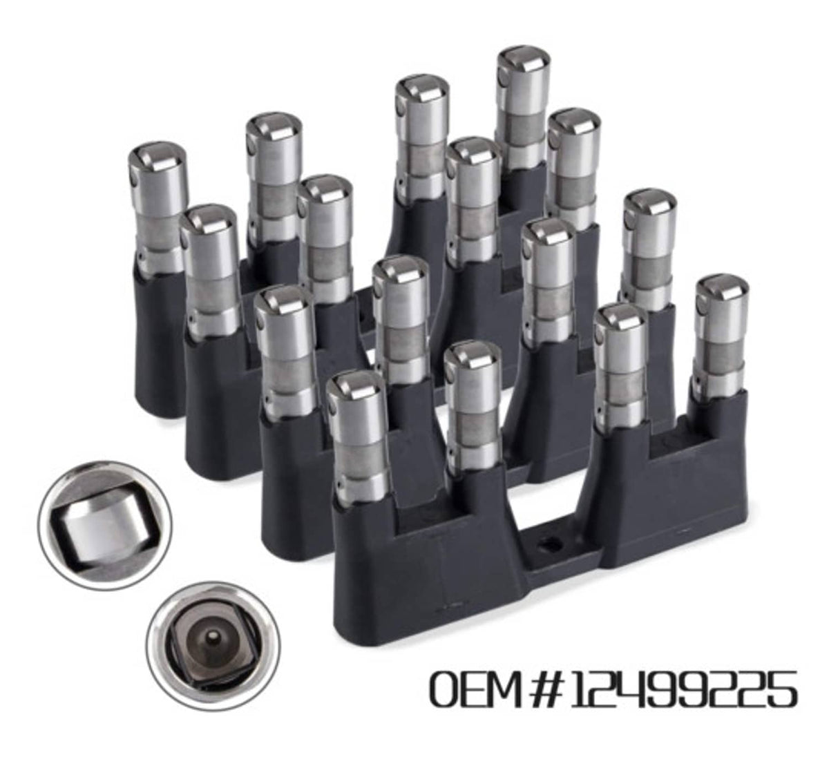 Solidspare Set GM LS7 Lifters & Guide Trays For Chevy GMC LS/LQ 4.8 5.3L 5.7L 6.0L 6.2L