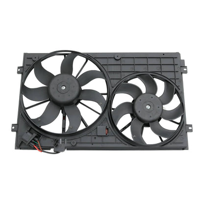 Solidspare Radiator Condenser Fan For Volkswagen Jetta Beetle 2.0L 2.5L L4 L5 VW3120100