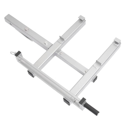 Solid Spare 2" Receiver Aluminum Fishing Cart Caddy Hitch Mount Bracket For Outdoor Hauling