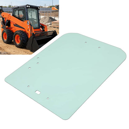 Solidspare Front Door Glass For Kubota SSV65 SSV75 Skid Steer Safety Windshield V1311-34522
