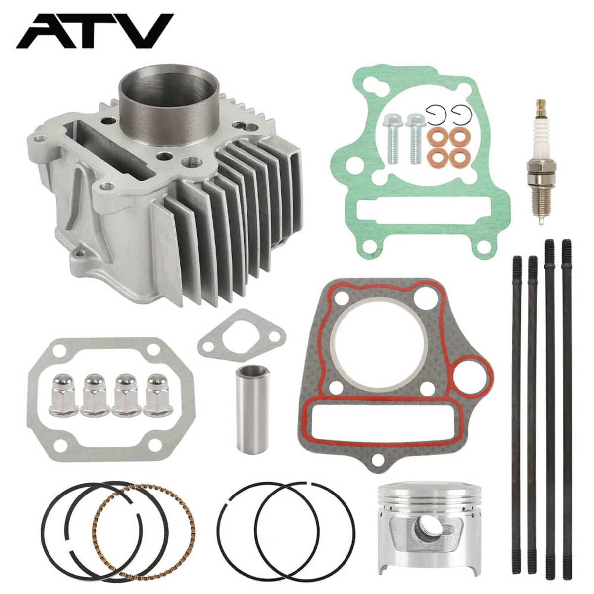 Solidspare For Polaris Outlaw 90 /Sportsman 90 Cylinder Piston Gasket Kit 2007-2016