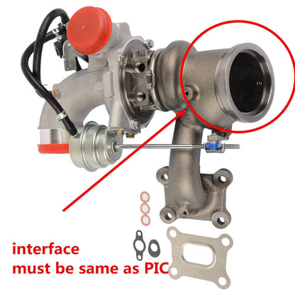 Solidspare Turbo Turbocharger Fit 2013-2016 Ford Escape Fusion Taurus Lincoln MKZ 2.0L K03