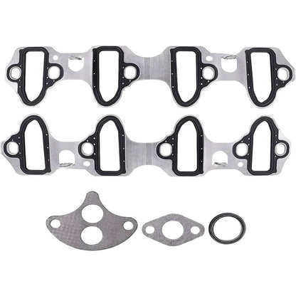 Solidspare New For Fel-Pro Intake Manifold Gasket Set For Chevrolet LS 5.3L 4.8L 6.0L 6.2