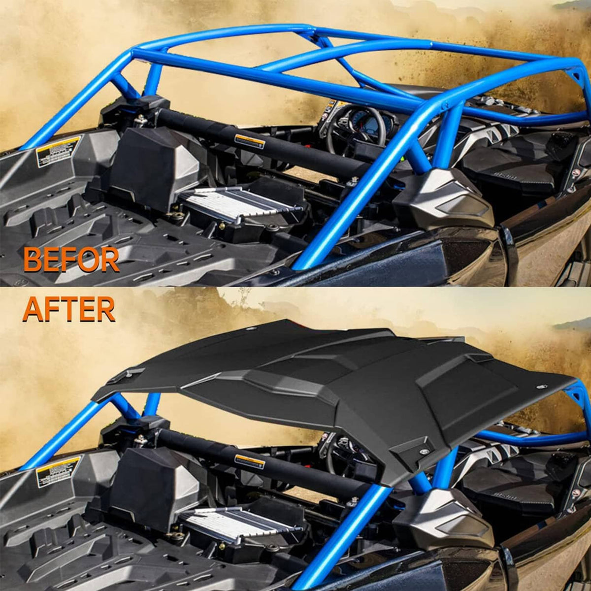 Solidspare Sport Hard Roof Combination Roof Top For Can Am Maverick X3 X RS/Turbo 2017-2024