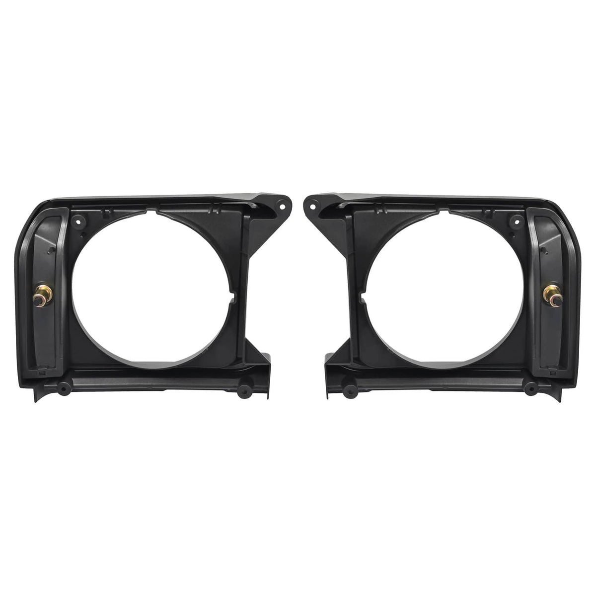 Solid Spare Gray Headlight Bezel Headlight Door Set For Toyota Pickup RWD 79-81 # 8161089105