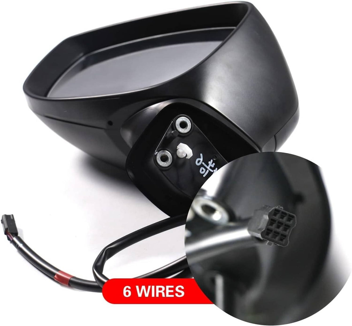 Solidspare Left Driver Side Mirror for 2017-24 Mazda CX-5 With BSM Power Turn Signal Light
