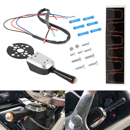 Solidspare PT1000-1P Pro Bezel Control Switch Blinker Trim/Jack Plate For Seastar Hydraulic