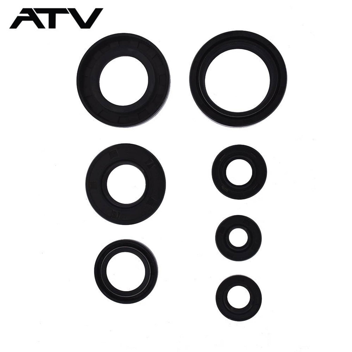 Solidspare Engine Gasket kit Set with Oil Seals for Yamaha Blaster 200 YFS200 1988-2006