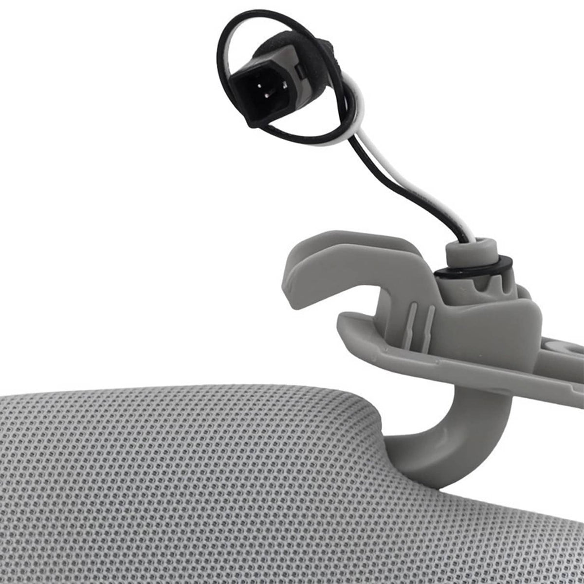 Solidspare Left Driver Side Gray Sun Visor with Lights For Mazda CX-9 2010-2015 TDY1-69-320