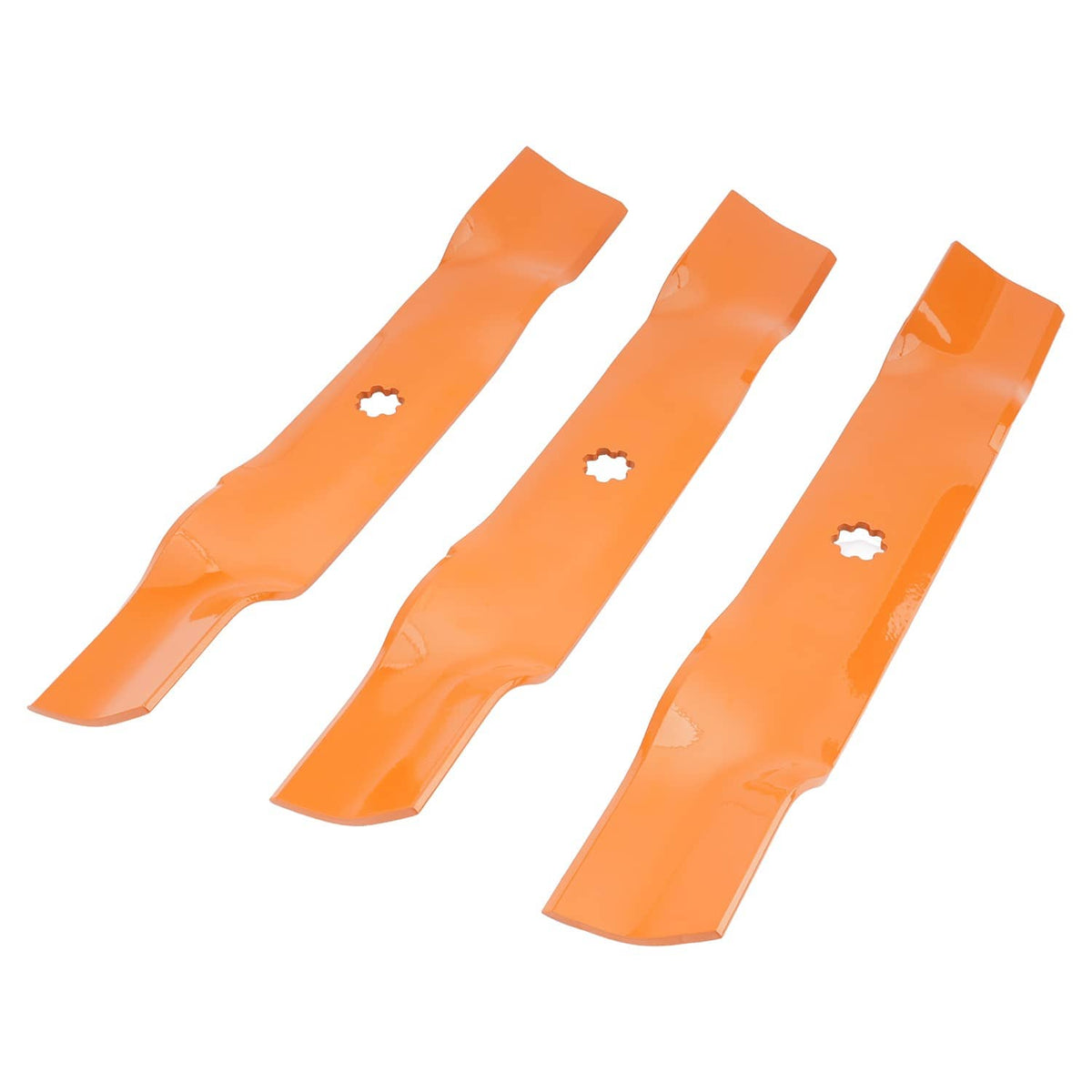 Solidspare 3PK Deck Blades for John Deere GY20852 E140 LA145 D160 S170 E170 Deck Lawn Mower