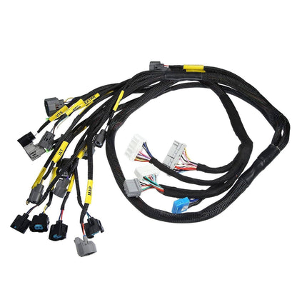 Solidspare Tucked Engine Wire Harness For 1992-2000 Honda Civic Integra OBD2 D/B-series