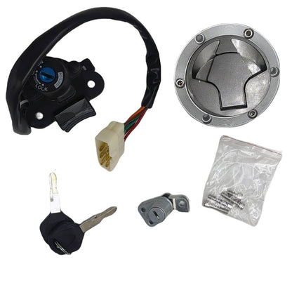 Solidspare US Ignition Switch Gas Cap For Kawasaki Ninja 250R EX250J 2008-2012
