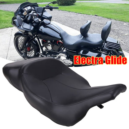 Solidspare Rider Passenger Seat 2up For Harley Touring Electra Glide FLHT 1997-2007