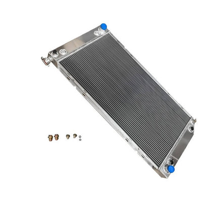 Solidspare 4 Row Aluminum Radiator for 1988-99 Chevy GMC C/K 1500 2500 3500 Truck 5.7 7.4L