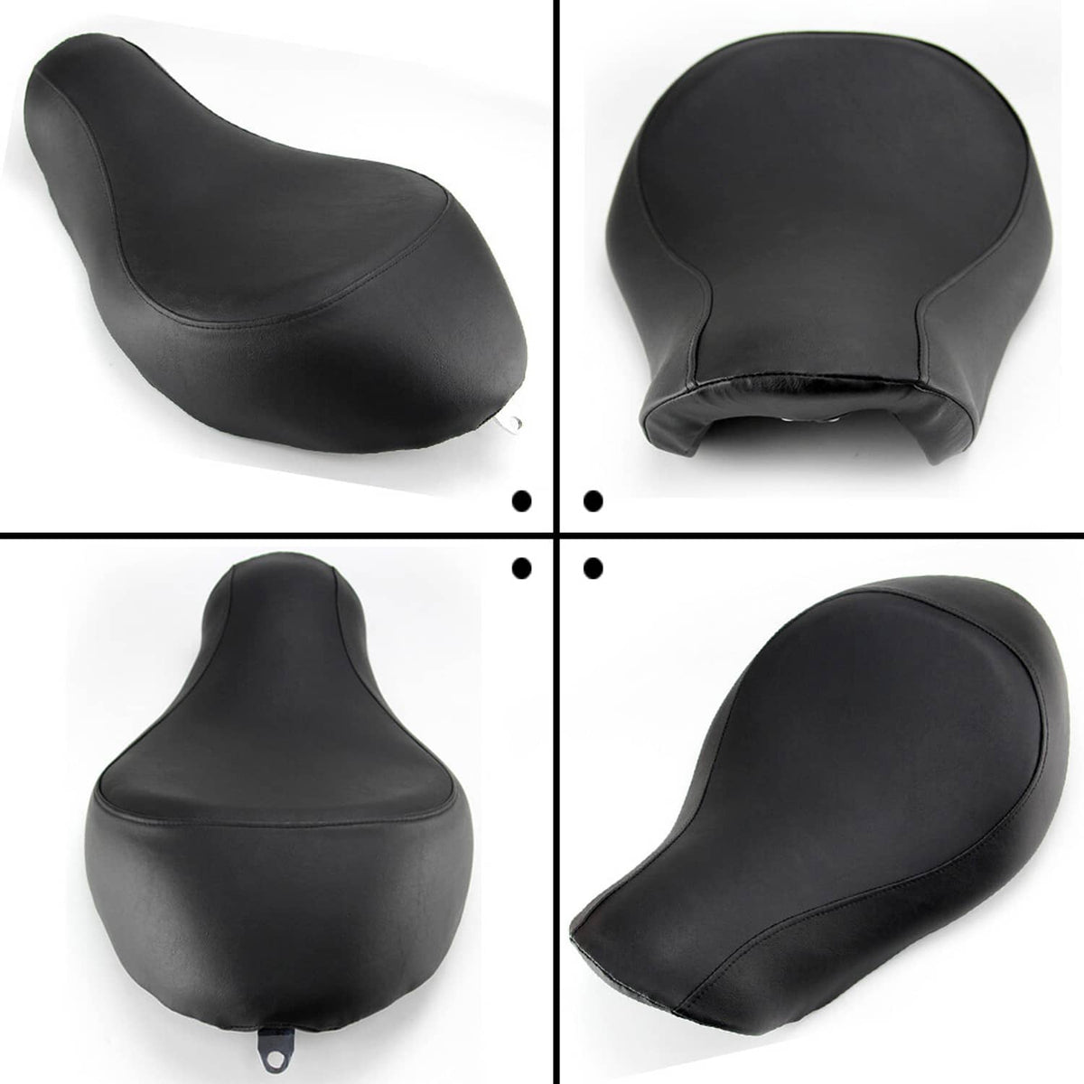 Solidspare Front Rider Driver Solo Seat For Harley Sportster XL 883 1200 Custom 48 72 04-19