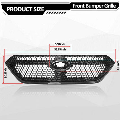 Fit 2022-2023 Subaru WRX Girlle & LED Fog lights W/Cover Bracket & Double Lights