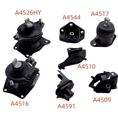 Solidspare Engine Motor & Trans Mount Set 7PCS for 2004-2008 Acura TSX 2.4L Automatic