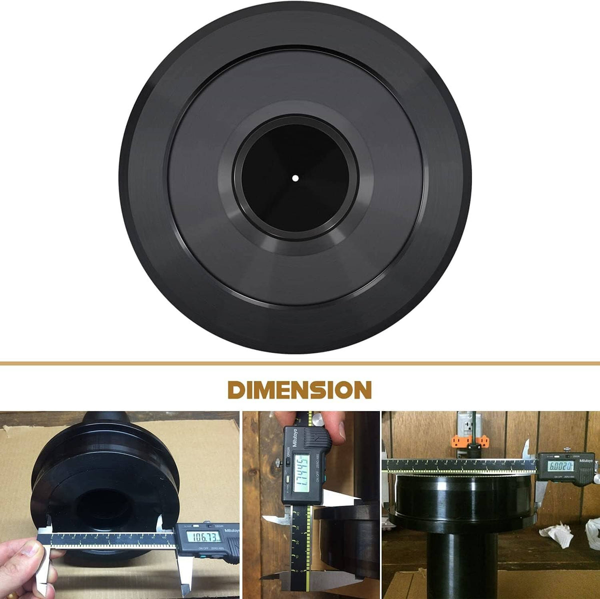 Solid Spare Wheel Knuckle Vacuum Oil Seal Installer Axle Tools for Ford 2005-2020 F-250/350