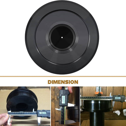 Solid Spare Wheel Knuckle Vacuum Oil Seal Installer Axle Tools for Ford 2005-2020 F-250/350