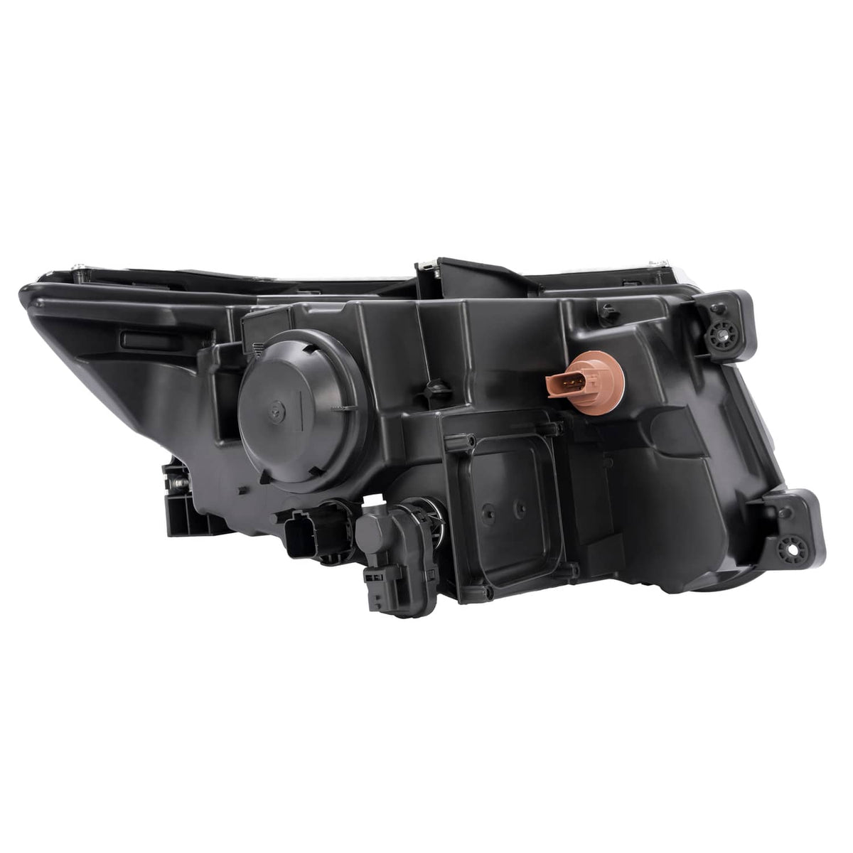 Solid Spare Left Driver Side For Ford Edge 2011-2014 Headlight Lamp W/Bulb 5 Pins Projector