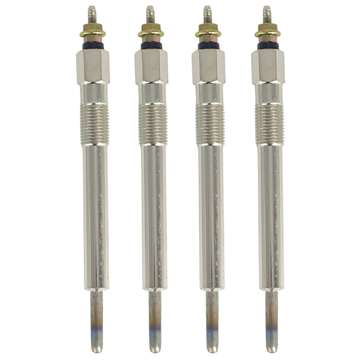 Solid Spare 4X Glow Plug 8-94175158-0 for Isuzu Engine 4JA1 4JA1T 4JB1 4JB1T 4JG1 4JG1T