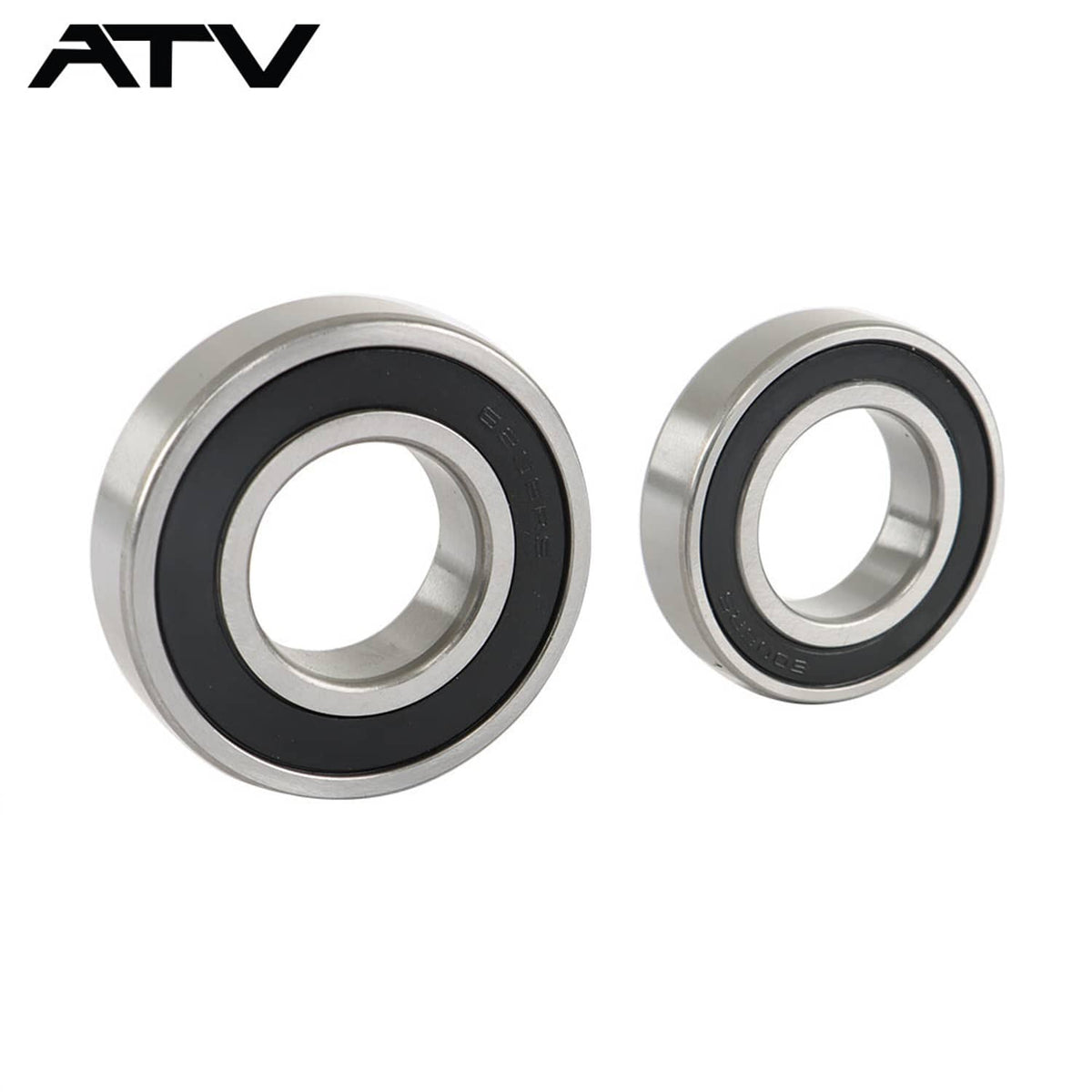 Solidspare Front Rear Wheel Bearings Seals Kits For Yamaha Rhino 450 660 700 93106-42800-00