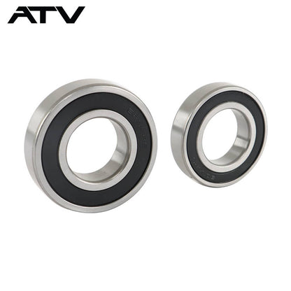 Solidspare Front Rear Wheel Bearings Seals Kits For Yamaha Rhino 450 660 700 93106-42800-00
