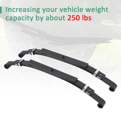Solidspare For Club Car DS 1982-2003 Golf Cart 6" A-Arm Lift Kit & Rear Leaf Springs
