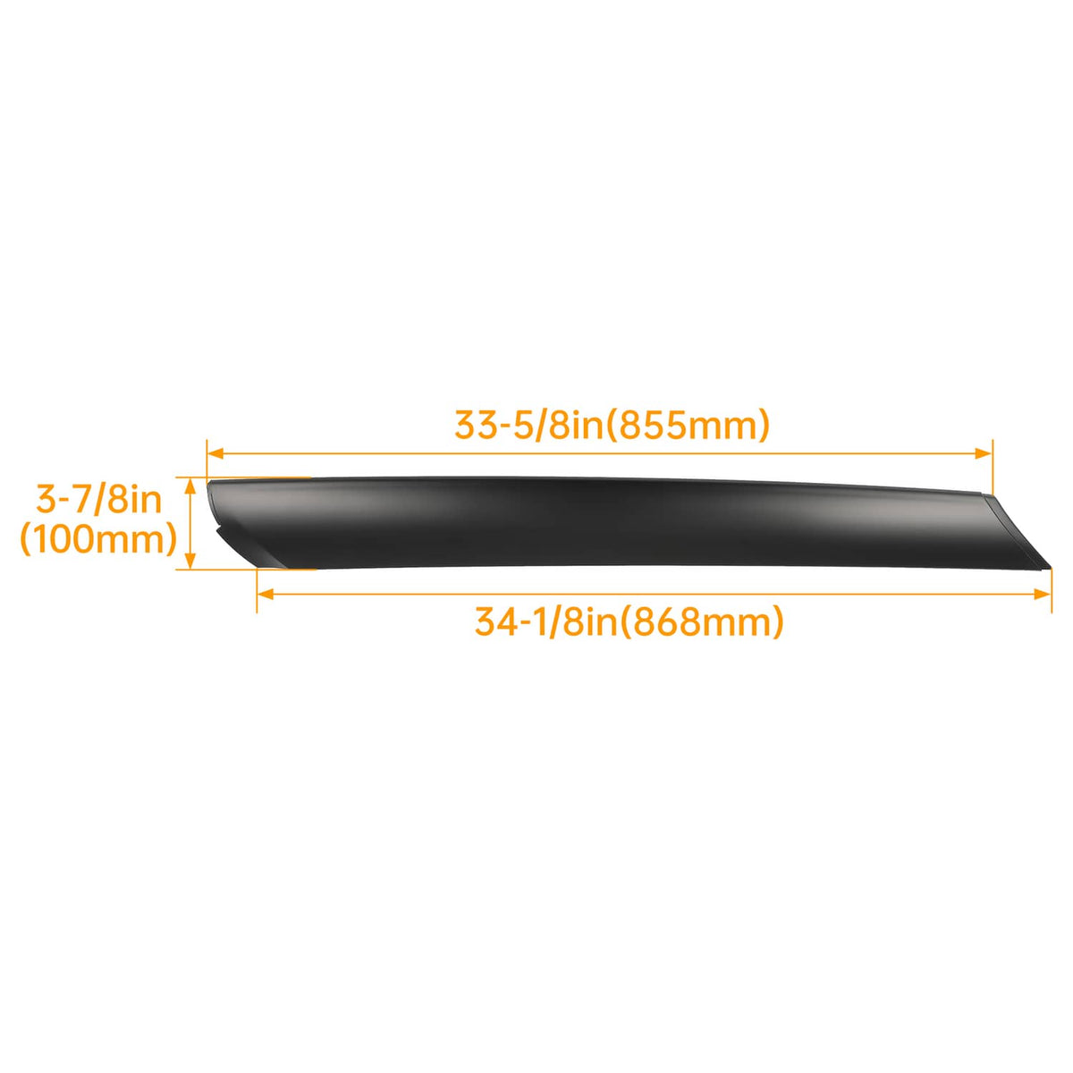 Solid Spare For Range Rover L322 03-12 Windshield A Pillar Post Trim Finisher LH Driver Side