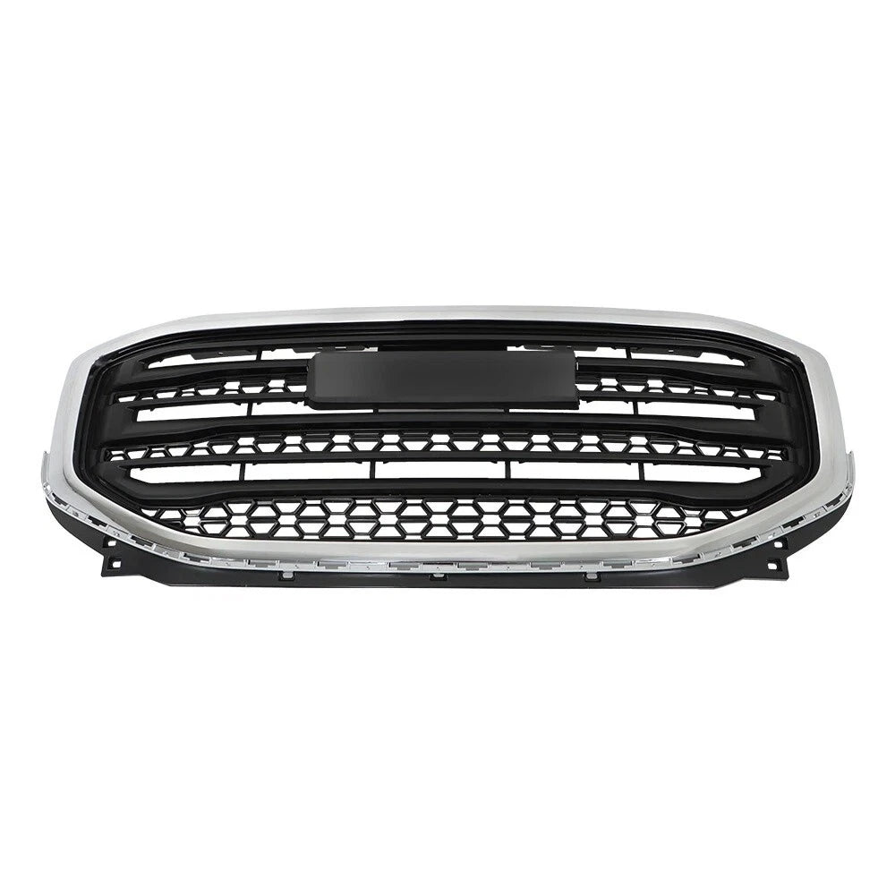 Fits GMC Acadia SLE SL 2017 2018 2019 Front Upper Grille Chrome+Black 84431667