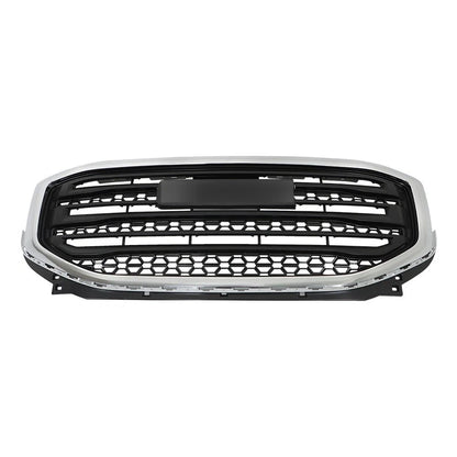 Fits GMC Acadia SLE SL 2017 2018 2019 Front Upper Grille Chrome+Black 84431667