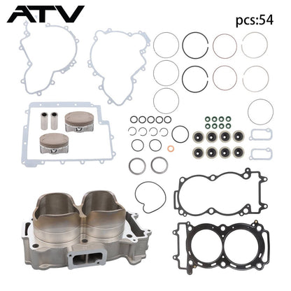 Solidspare 3022278 Cylinder Piston Gasket For Polaris RZR XP 900 93mm Engine Overhaul 13-14