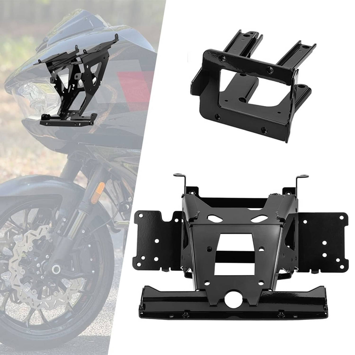 Solidspare For Harley Road Glide 2015-2024 Inner Fairing Radio Frame Support Bracket Mount