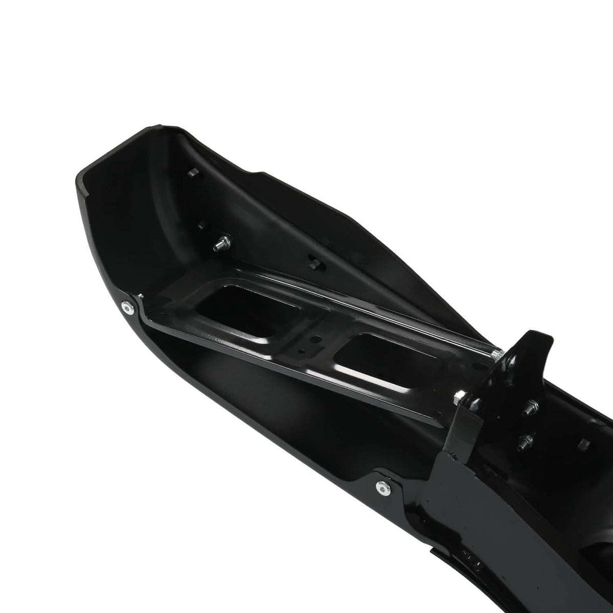 Solidspare Black Rear Step Bumper Assembly For Nissan NV1500 NV2500 NV3500 2012-2021 Steel