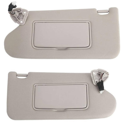 Solidspare Sun Visors Right & Left w/ Lighted Fit For Nissan Altima 2.5L 3.5L 2013-2018