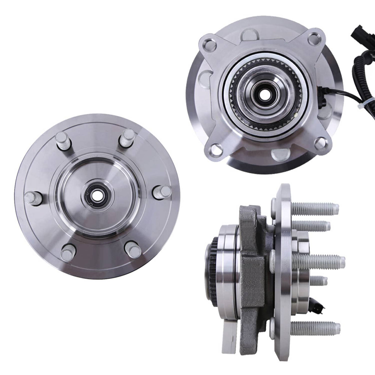 Solidspare Front Wheel Bearing Hub Fit For 2011-2014 Ford F-150 Expedition 4x4 Repl#515142