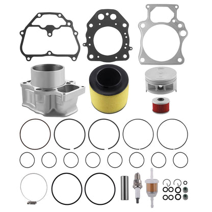 Solidspare Big Bore Cylinder Top End Rebuild Kit For 2007-2020 Honda TRX 420 Rancher 420