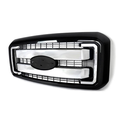 Solidspare DL3Z-8200-DA For 2009-2014 Ford F150 Front Upper Bumper Chrome Replace Grille