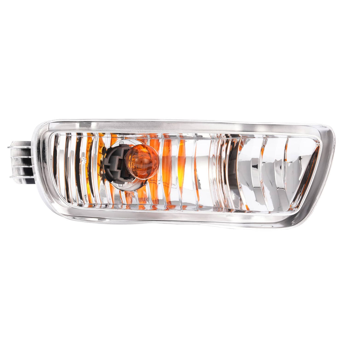 Solid Spare Pair Front Bumper Smoked Turn Signal Lights Lamps For Toyota Tacoma 2001-2004