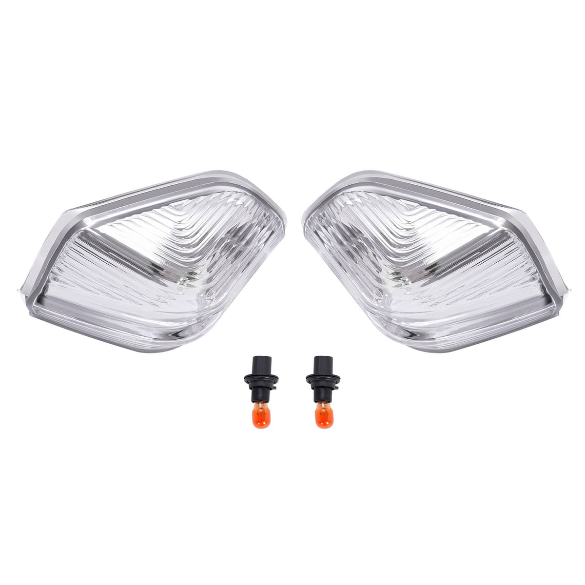 Solid Spare Pair Side Mirror Indicator Light w/Bulb For Mercedes Benz Sprinter W906 2006-21